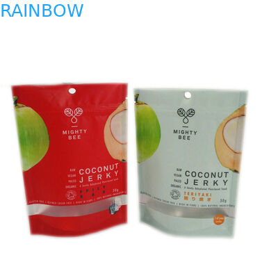 Cấp thực phẩm Hang Hole PET Nhôm Lá nhựa Túi nhựa