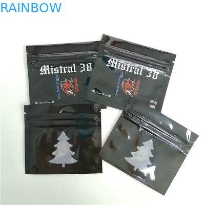 In ống đồng phẳng 3,5g túi bằng chứng trẻ em Ziplock