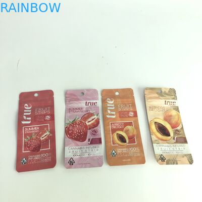 In ống đồng phẳng 3,5g túi bằng chứng trẻ em Ziplock