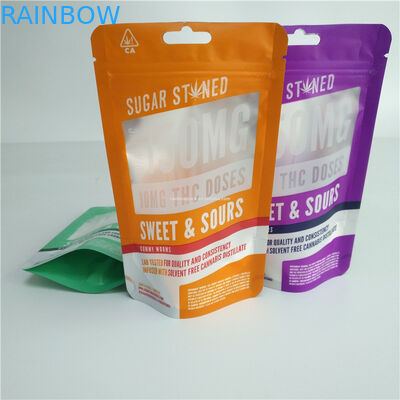 In kỹ thuật số 3,5g 7g 14g 28g Túi thảo dược Gummy