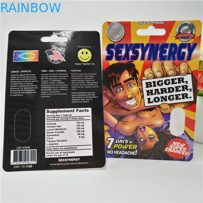 CMYK màu tùy chỉnh thẻ nhựa bao bì giấy