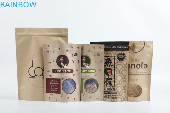 Cookies chống ẩm đứng lên túi giấy kraft