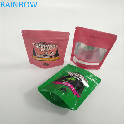 Lá nhôm 7g Resealable Mylar Stand Up Bag