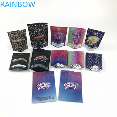 Mẫu Giấy chứng nhận trẻ em tùy chỉnh miễn phí Yummy Doypack Yếm đứng lên với khóa kéo đôi