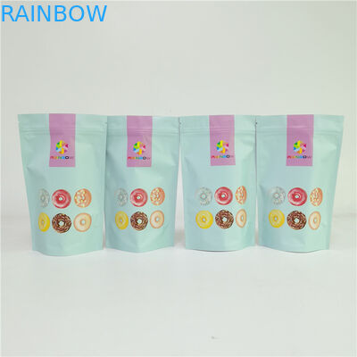 Túi đựng kẹo Doypack Ziplock Túi đựng giấy bạc cho Snack / Donut