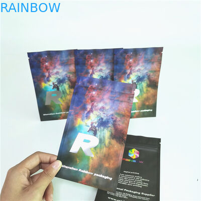 Túi nhựa phẳng chống mùi Bao bì Túi Ziplock Bao bì