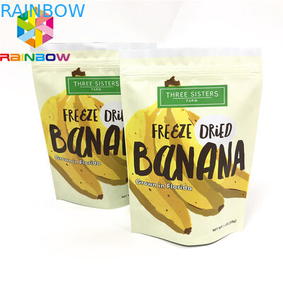 Tùy chỉnh in túi đứng lên với túi chà cơ thể ziplock với vết rách