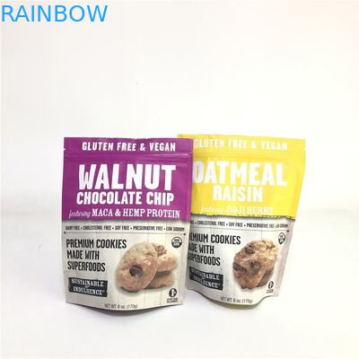 Tùy chỉnh đứng lên thực phẩm Lớp Cookie Nut Hạt điều Bao bì Túi thực phẩm Túi Mylar