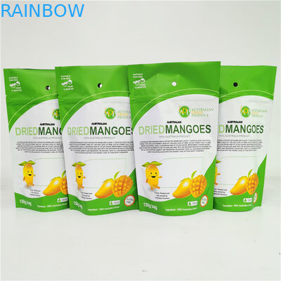 500g 1kg Doypack tùy chỉnh Túi Ziplock Túi trái cây sấy khô Túi Mylar Lá Túi