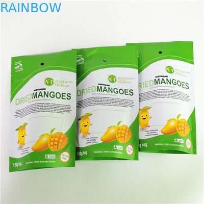 500g 1kg Doypack tùy chỉnh Túi Ziplock Túi trái cây sấy khô Túi Mylar Lá Túi