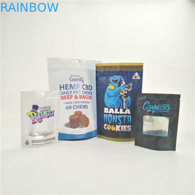 Nhà cung cấp Thâm Quyến tùy chỉnh chất lượng cao bằng chứng mùi cỏ dại runtz rừng cookie túi thuốc