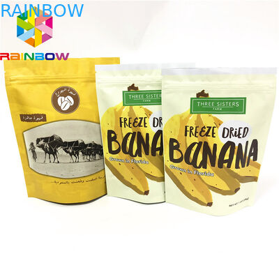 Túi Ziplock cho giấy nhôm thực phẩm đứng lên túi tùy chỉnh logo bao bì túi