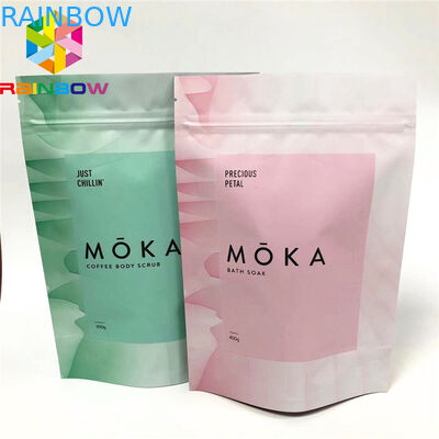 Chất lượng cao Túi sinh học có mùi phân hủy bằng nhựa mờ Ziplock