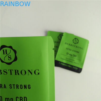 20mg cần sa y tế đóng gói túi mylar foil túi miếng dán CBD nhỏ dùng một lần