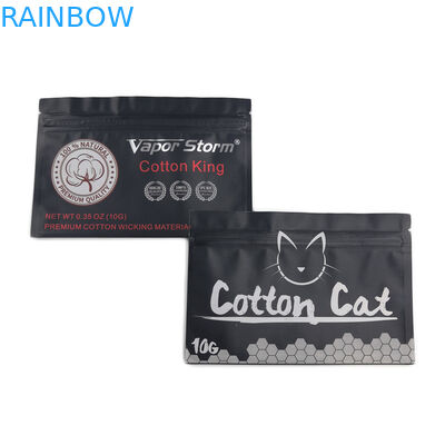 CBD Thức ăn cho mèo Túi bao bì thức ăn cho chó Túi nhôm bạc có dây kéo chống trẻ em