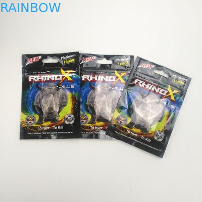 Bổ sung dinh dưỡng 90% Thuốc bột chiết xuất thảo dược Viên nang thời gian dài cho người đàn ông Tê giác đóng gói