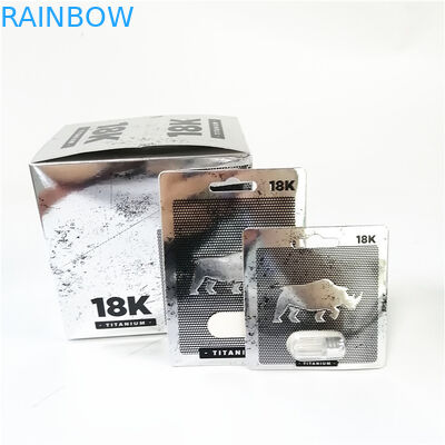 Bán nóng Thuốc tăng cường viên nang Nam Bao bì Hộp thẻ In thẻ giấy Pussycat màu hồng Khuyến mãi