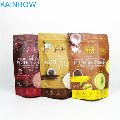 0,125oz 3,5g Bột hoa CYMK Túi Zipper đứng