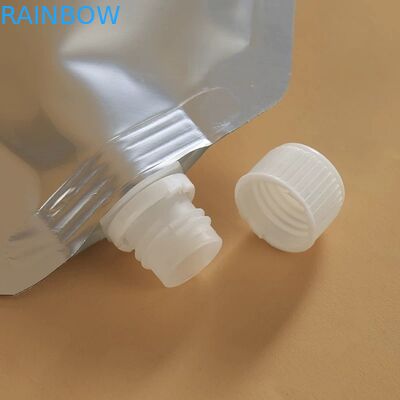 Bạc trơn bao bì túi có vòi bao bì giấy bạc đứng lên Chất làm vệ sinh bia lỏng uống gói vòi