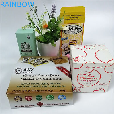 Bao bì hộp bánh OEM 350g giấy bao bì thực phẩm chất lượng cao