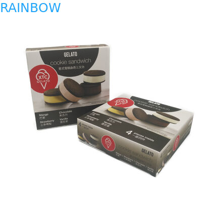 Hộp giấy in tùy chỉnh Bao bì Bao bì In màu CMYK tùy chỉnh cho bột bánh