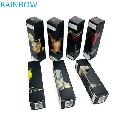 Matte Finish Hộp giấy nhẹ Bao bì Hộp có thể gập lại Màu CMYK cho đồ uống