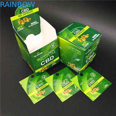 Con dấu nhiệt Nhựa thực phẩm Cấp độ Trẻ em Chống mùi Đứng lên Túi Zip Lock Kẹo cao su ăn được