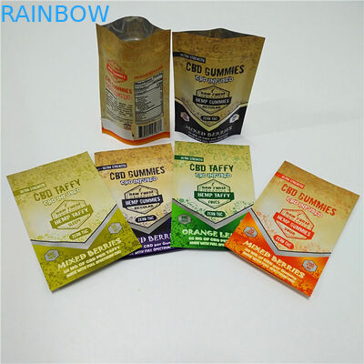 Ziplock Hoa Lá Hạt giống Kẹo cao su ăn được Túi đựng cỏ dại Túi chống chịu cho trẻ em Bao bì thanh hương