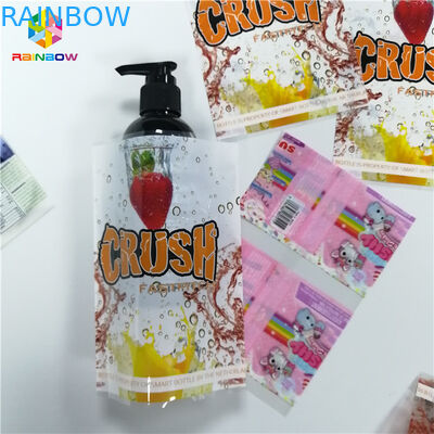 Con dấu nhiệt PVC In offset Nhãn CMYK Đồ uống co lại