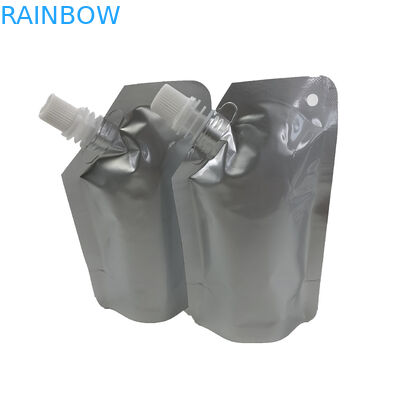 Túi in chất lượng cao tùy chỉnh Túi đựng thức ăn có vòi với túi đóng gói bằng lá nhôm có dây kéo cho thức ăn trẻ em