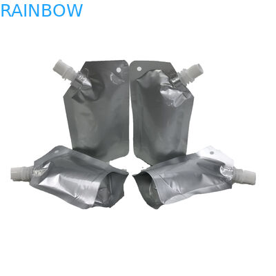 Túi in chất lượng cao tùy chỉnh Túi đựng thức ăn có vòi với túi đóng gói bằng lá nhôm có dây kéo cho thức ăn trẻ em