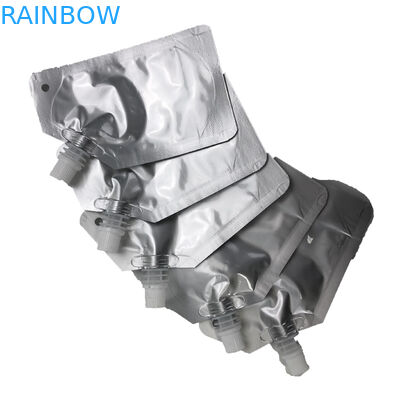 Túi in chất lượng cao tùy chỉnh Túi đựng thức ăn có vòi với túi đóng gói bằng lá nhôm có dây kéo cho thức ăn trẻ em