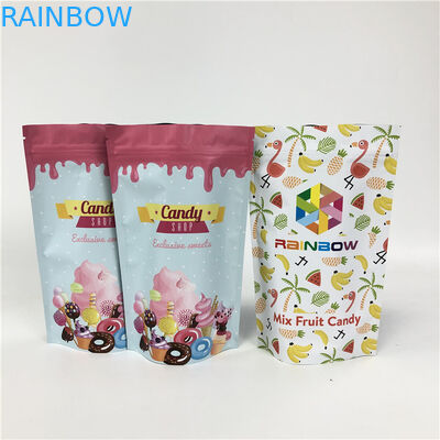 280g Protein Shake Doypack 100 Micron Matte Mylar Túi Zipper