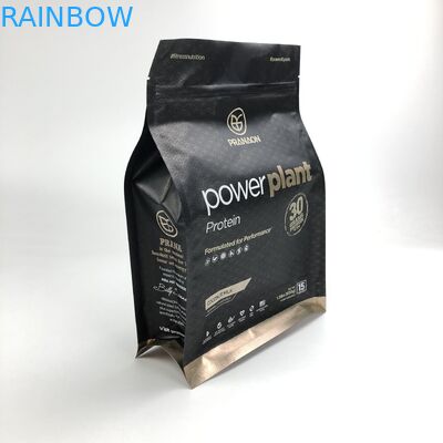 Đáy phẳng 500g 1kg VMPET CMYK Bao bì bột protein