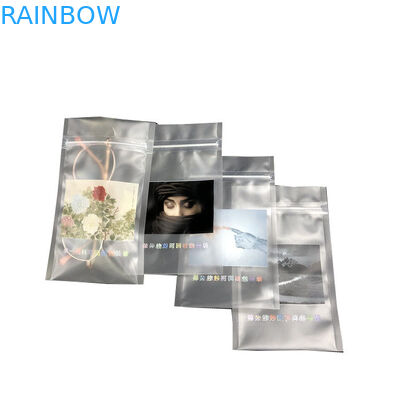 Hai mặt niêm phong Gấp trên Túi dưới cùng Bán buôn Túi trang trí tùy chỉnh Túi nhựa trong suốt có thể tái chế