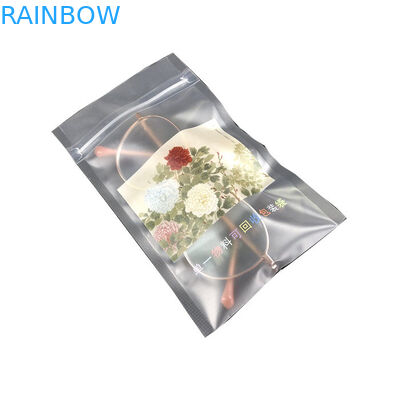 Hai mặt niêm phong Gấp trên Túi dưới cùng Bán buôn Túi trang trí tùy chỉnh Túi nhựa trong suốt có thể tái chế