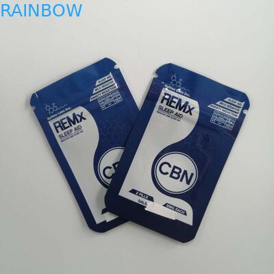 Giảm cân sức khỏe Viên thuốc Bao bì Mùi Giấy lá nhôm rỗng túi trà rỗng cho Mẫu bột hạt giống