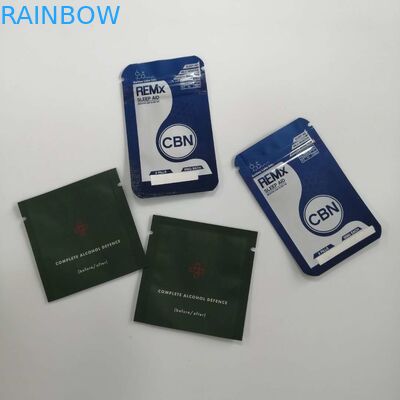 Giảm cân sức khỏe Viên thuốc Bao bì Mùi Giấy lá nhôm rỗng túi trà rỗng cho Mẫu bột hạt giống