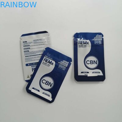 Giảm cân sức khỏe Viên thuốc Bao bì Mùi Giấy lá nhôm rỗng túi trà rỗng cho Mẫu bột hạt giống