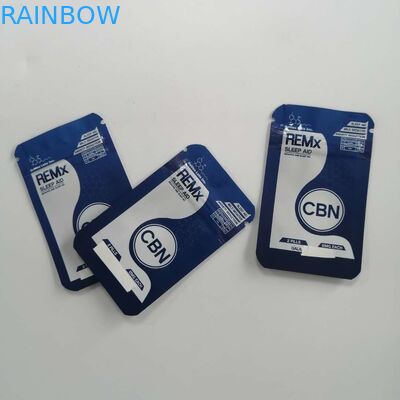 Giảm cân sức khỏe Viên thuốc Bao bì Mùi Giấy lá nhôm rỗng túi trà rỗng cho Mẫu bột hạt giống