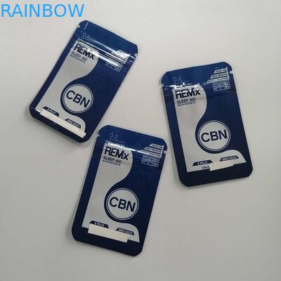 Giảm cân sức khỏe Viên thuốc Bao bì Mùi Giấy lá nhôm rỗng túi trà rỗng cho Mẫu bột hạt giống