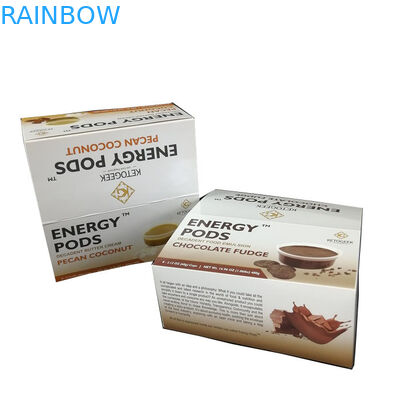 Hộp giấy chất lượng cao Thực phẩm cấp bánh rán Bao bì Hộp sô cô la Hộp giấy bìa cứng