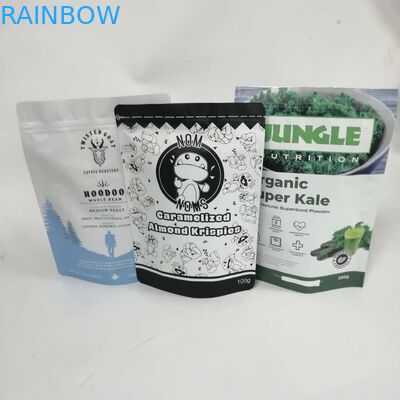 Thực phẩm cấp độ tùy chỉnh niêm phong nhựa đứng lên thực phẩm khô đóng gói gia vị tùy chỉnh