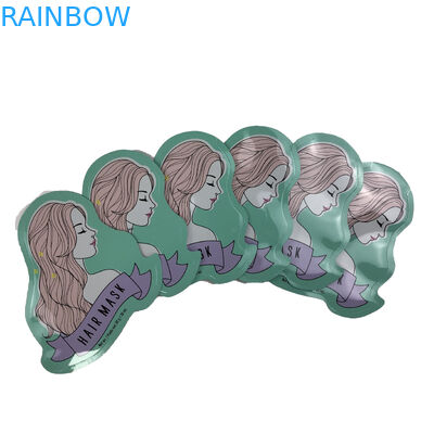 Túi hình dạng không đều đặn Túi bao bì phẳng cho kẹo mặt nạ tóc In kỹ thuật số Túi nhựa