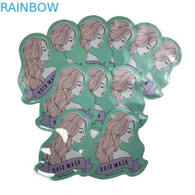 Túi hình dạng không đều đặn Túi bao bì phẳng cho kẹo mặt nạ tóc In kỹ thuật số Túi nhựa