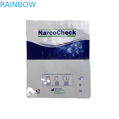 Chất lượng cao tùy chỉnh In kỹ thuật số không thấm nước Ba mặt niêm phong Túi cho bao bì túi thuốc