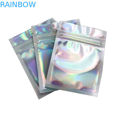 In ống đồng Mylar Foil Holographic Bao bì Túi đựng đồ