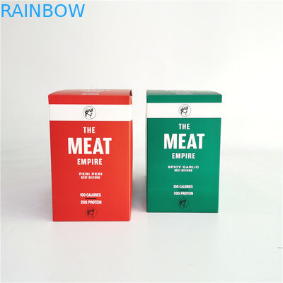 In offset Hộp giấy xé cho Biltong thịt bò