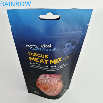 Đứng lên Bao bì thực phẩm LOGO tùy chỉnh Túi đựng thịt bằng nhựa