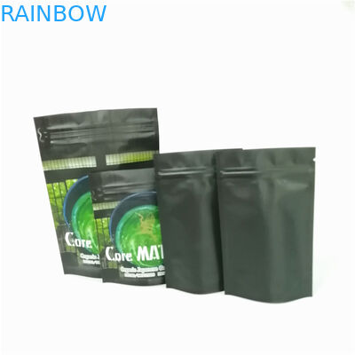 Bao bì trà nhiều lớp Giấy bạc CMYK Mylar Túi Zipper